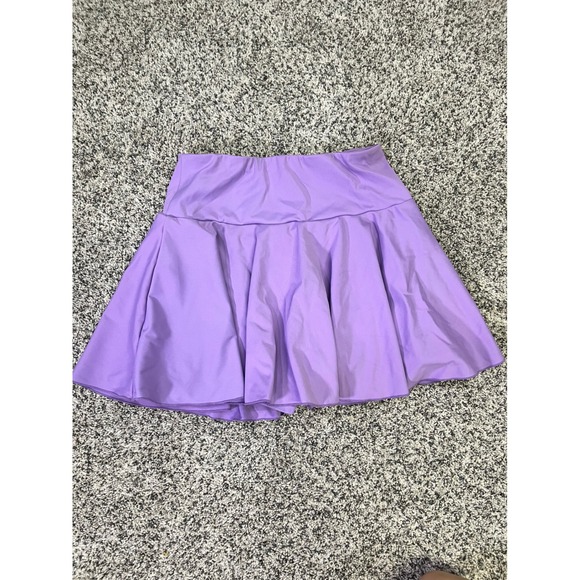 Tennis Athletic Skort Purple Skirt High Waist Activewear S Pockets Swing Girly - Picture 6 of 9